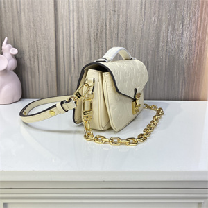 L.V Pochette  Métis  East West Monogram Empreinte Cream M22942