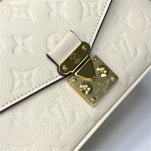 L.V Pochette  Métis  East West Monogram Empreinte Cream M22942