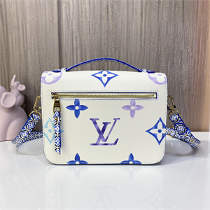 L.V Pochette  Métis  Bag Canvas Blue M23055