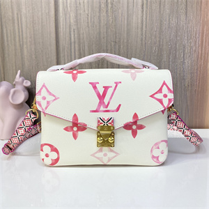 L.V Pochette  Métis  Bag Canvas Hot Pink M23055