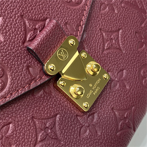 L.V Pochette  Métis  Monogram Empreinte Purple Red M41487