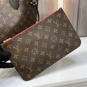 L.V Neverful MM Monogram Canvas Inside Red M41176