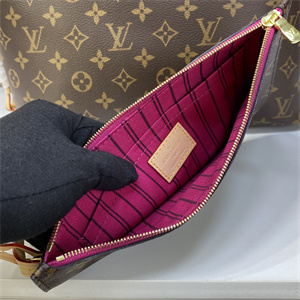 L.V Neverful MM Monogram Canvas Inside Peony M41178