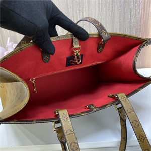 L.V ONTHEGO MM Monogram Canvas with Monogram Long Strap M45039