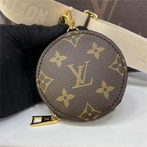 L.V ONTHEGO PM Monogram Canvas with Beige Strap M46373