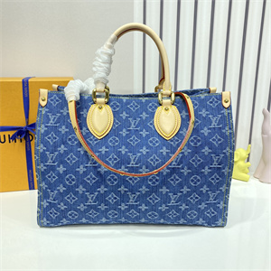 L.V ONTHEGO MM Monogram Denim M46871