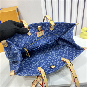 L.V ONTHEGO MM Monogram Denim M46871