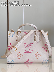 L.V ONTHEGO PM  Monogram Empreinte Embroidery M45653
