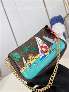 L.V Mini Pochette Accessories Monogram Canvas Vivienne Holidays M82841
