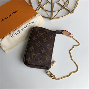 L.V Mini Pochette Accessories Monogram Canvas M58009