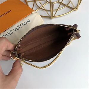 L.V Mini Pochette Accessories Monogram Canvas M58009