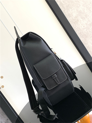 Di.or Maxi Gallop  Backpack Grained Calfskin Black