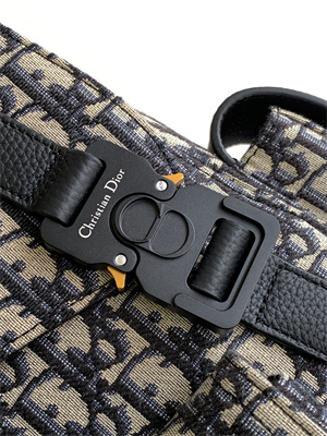 Di.or Maxi Gallop Backpack  Oblique Jacquard With Grained Calfskin