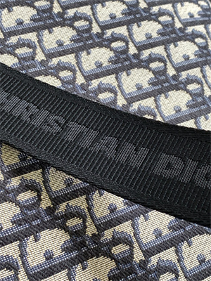 Dior Saddle Messenger Bag Oblique Jacquard With Grained Calfskin