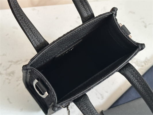 Y.S.L KATE 99 IN SMOOTH LEATHER Black Color Gold Tone Metal