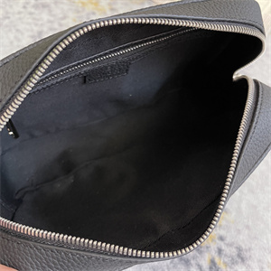 Gu.cci Jumbo GG Toiletry Case Black Leather 766957