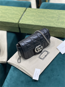 Gu.cci GG Marmont Mini Bag Black 476433