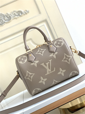 L.V Speedy Bandoulière 25 Monogram Empreinte Turtledove/Beige M58947