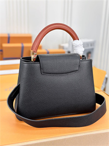 L.V Capucines BB Bag Taurillon Leather Black M20581