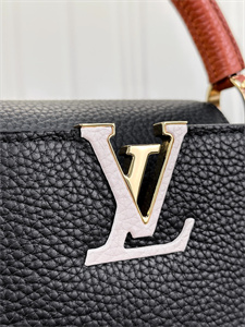 L.V Capucines BB Bag Taurillon Leather Black M20581