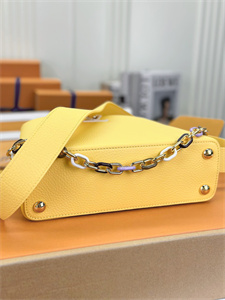L.V Capucines BB Bag Taurillon Leather Yellow M21798