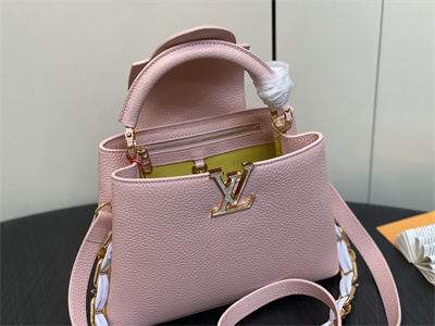 L.V Capucines BB Bag Taurillon Leather Pink M23363