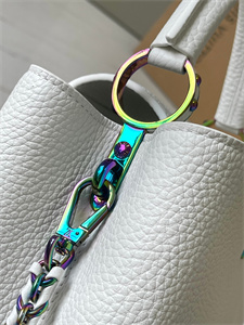 L.V Capucines BB Bag Taurillon Leather White M22054