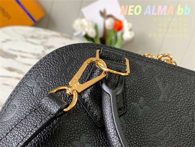 L.V Neo Alma BB Bag Monogram Empreinte Cowhide Black M44829