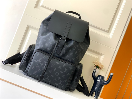 L.V Trio Backpack Virgil Monogram Eclipse Canvas M45538