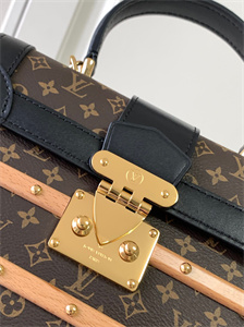 L.V Trianon PM Handbag Monogram Canvas & Cowhide Leather Black M45908