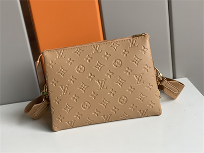 L.V Coussin PM Bag Monogram Embossed Lambskin Beige M57790