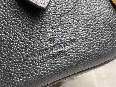 L.V Speedy Bandoulière 20 Giant Monogram Empreinte Black/Beige M58953