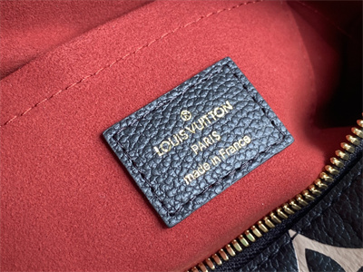 L.V Speedy Bandoulière 20 Giant Monogram Empreinte Black/Beige M58953