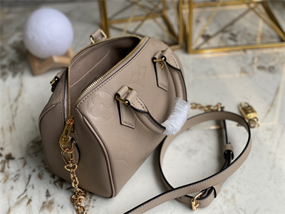 L.V Speedy Bandoulière 20 Giant Monogram Empreinte Tourterelle Beige M58953