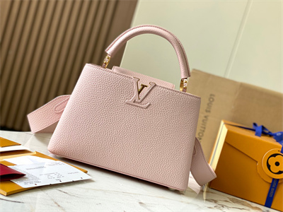 L.V Capucines BB Bag Taurillon Leather RoseBella M59434