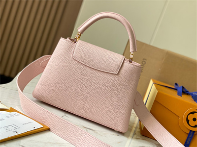 L.V Capucines BB Bag Taurillon Leather RoseBella M59434