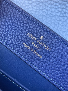 L.V Capucines Mini Bag Taurillon Leather Royal Blue/Light Blue M59440