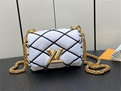 L.V Pico Go-14 Bag Lambskin White/Black M23762