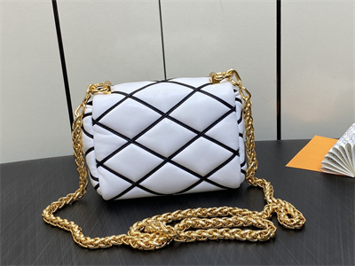 L.V Pico Go-14 Bag Lambskin White/Black M23762