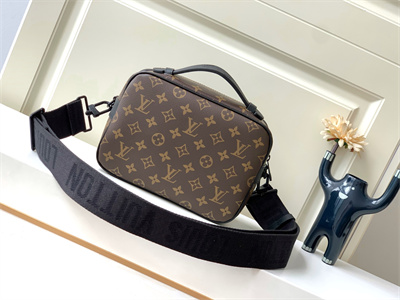 L.V S Lock Messenger Bag Monogram Canvas M45806