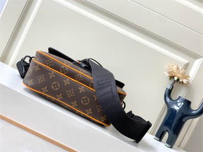 L.V S Lock Messenger Bag Monogram Canvas M46688