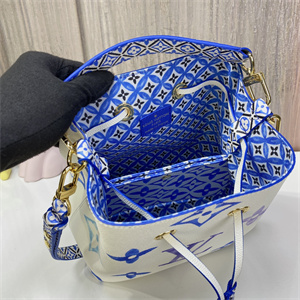 L.V Néonoé BB Bag Giant Monogram Canvas Blue M22986