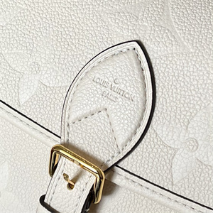 L.V Diane Bag Monogram Empreinte Cowhide Cream M46386