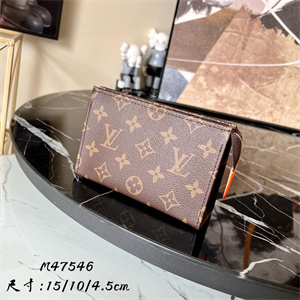 L.V Toiletry Pouch 15 Monogram Canvas M47546