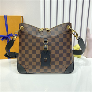 L.V Odéon PM Bag Damier Ebene Canvas N50064