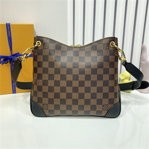 L.V Odéon PM Bag Damier Ebene Canvas N50064