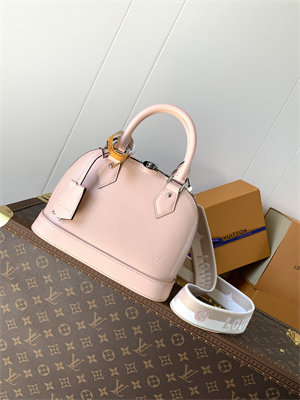 L.V Alma BB Bag EPI Leather Pink M22620