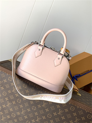 L.V Alma BB Bag EPI Leather Pink M22620