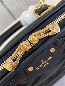 L.V Alma BB Bag Lamb Leather Black M23666