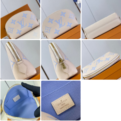 L.V Pochette Cosmetic PM Monogram Empreinte M24378(4 colors)
